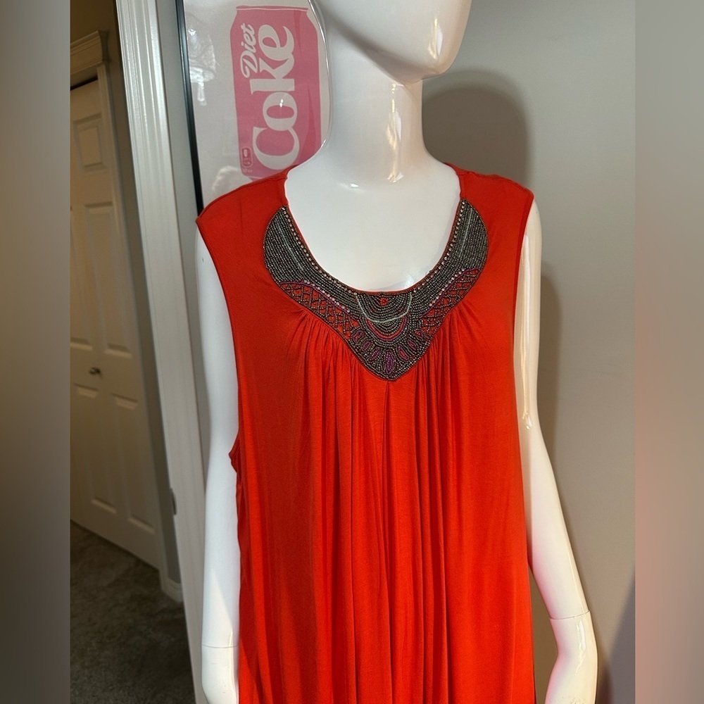 Diane Gilman Dress 3X - Picture 3 of 6